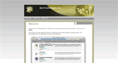 Desktop Screenshot of home.karvitech.com