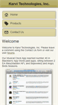 Mobile Screenshot of home.karvitech.com
