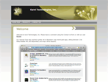 Tablet Screenshot of home.karvitech.com